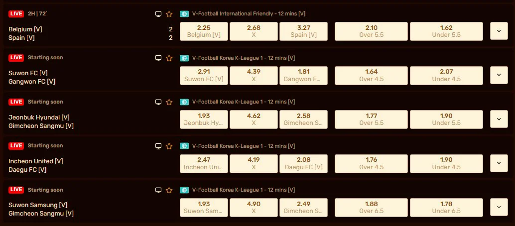 live betting amunra casino