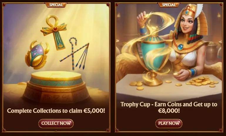 ειδικά μπόνους amunra casino